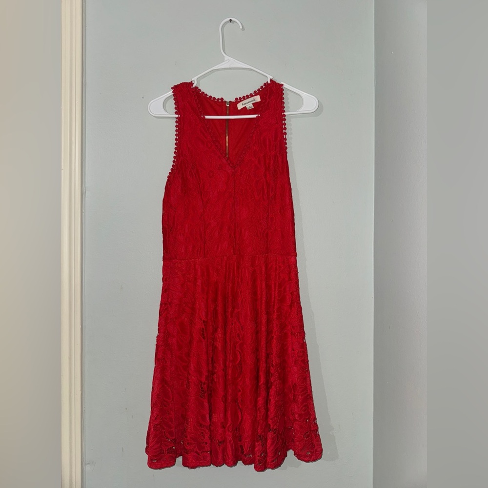 Francesca’s Red Dress